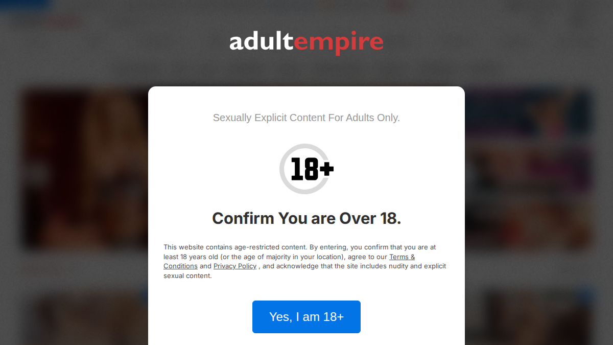 Adult Empire サイトプレビュー