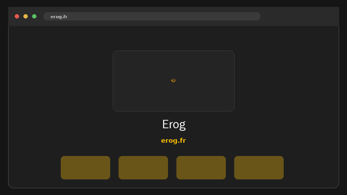 Erog サイトプレビュー