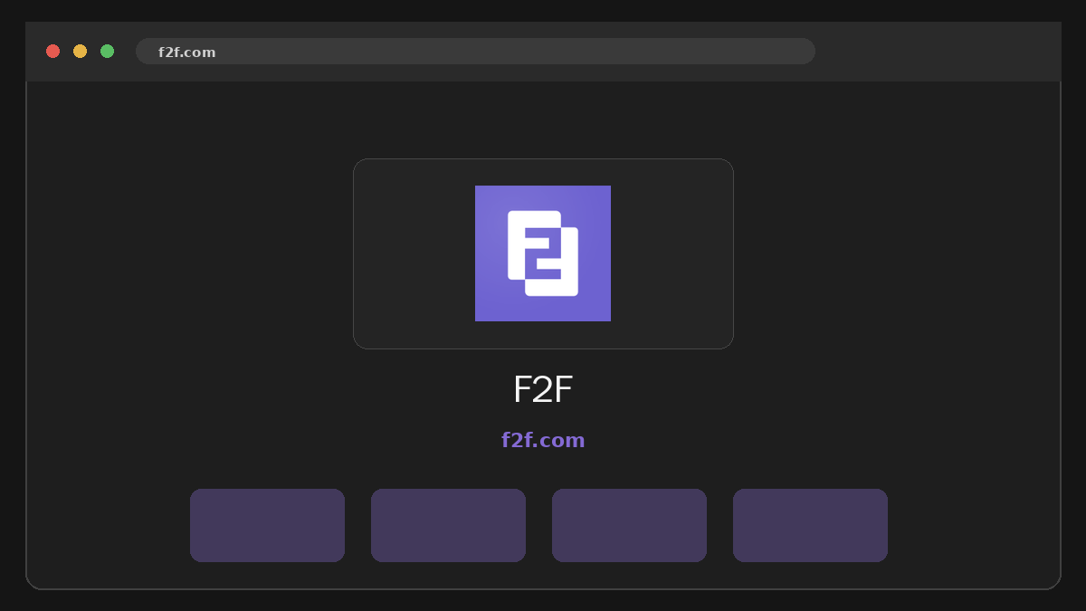 F2F サイトプレビュー