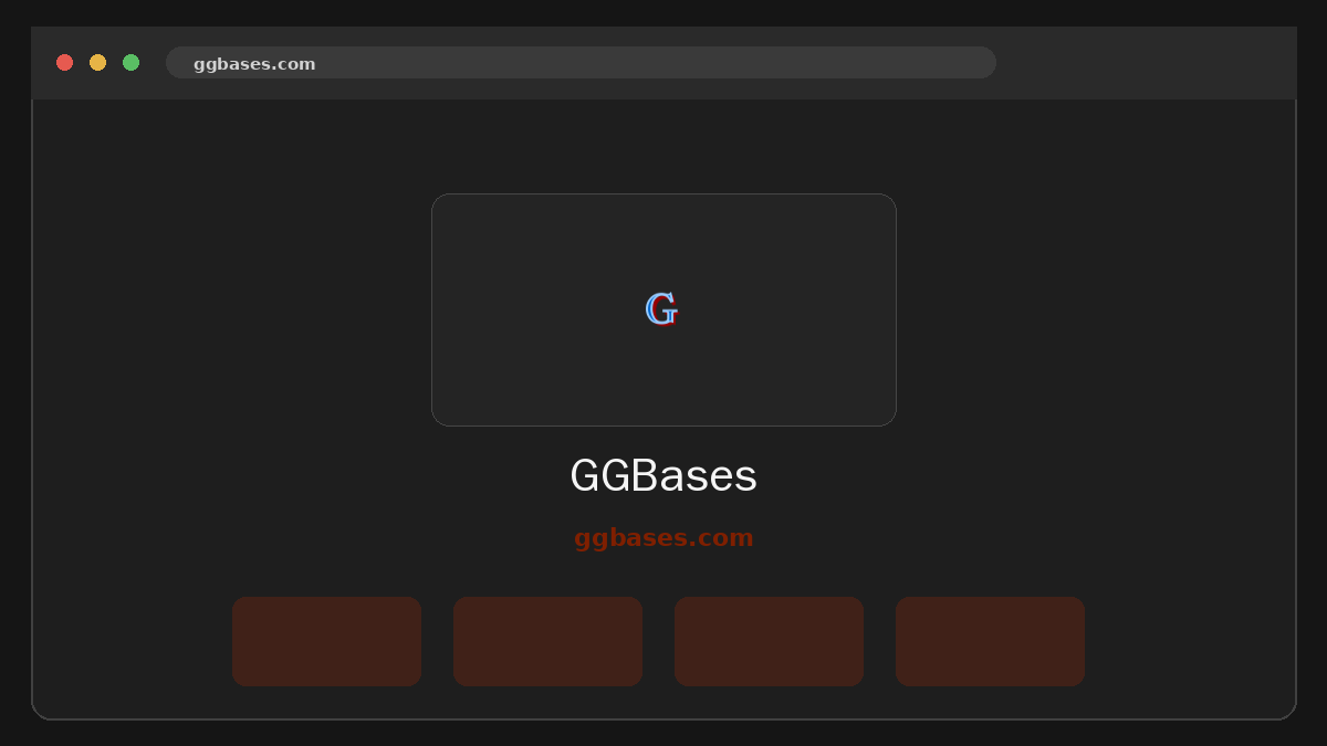 GGBases サイトプレビュー
