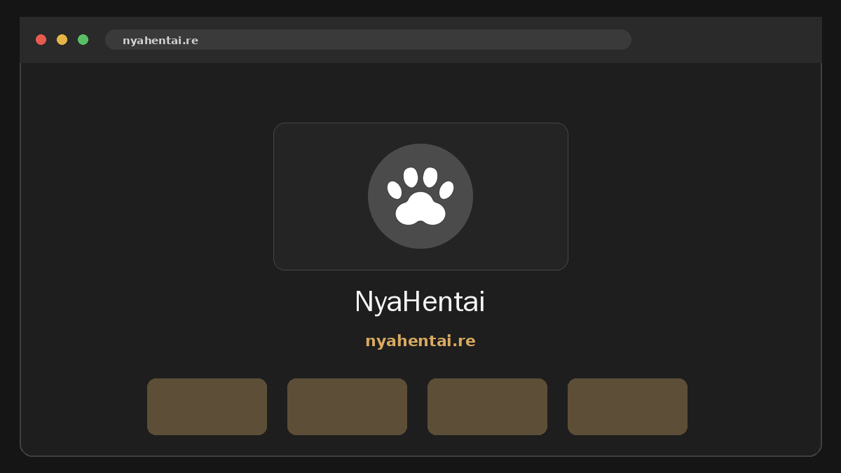 NyaHentai サイトプレビュー