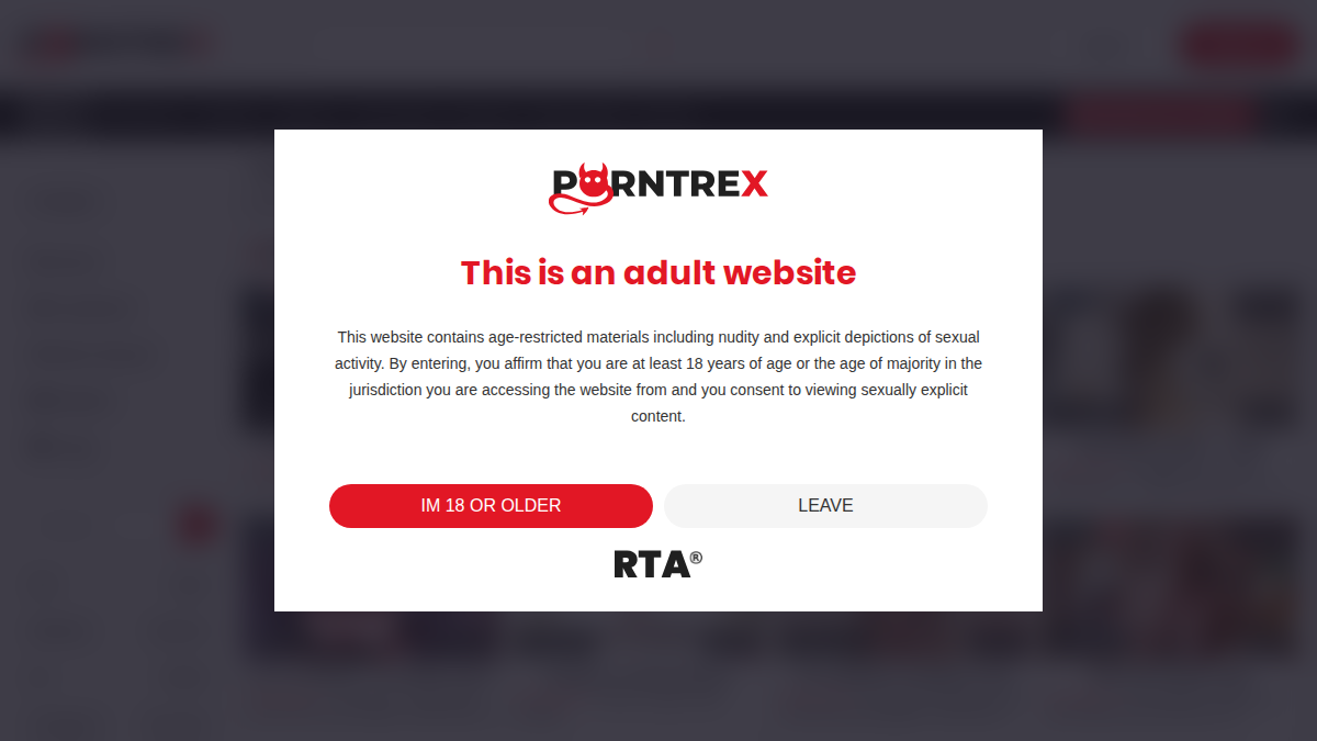 PornTrex サイトプレビュー