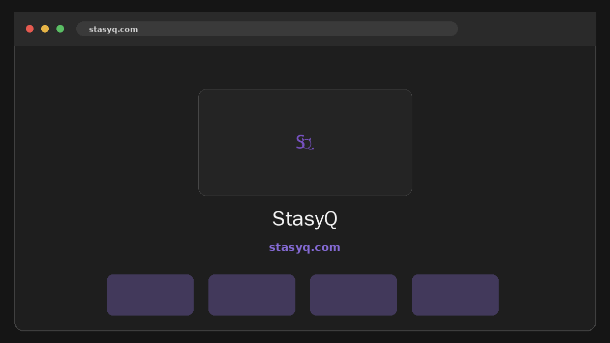 StasyQ サイトプレビュー