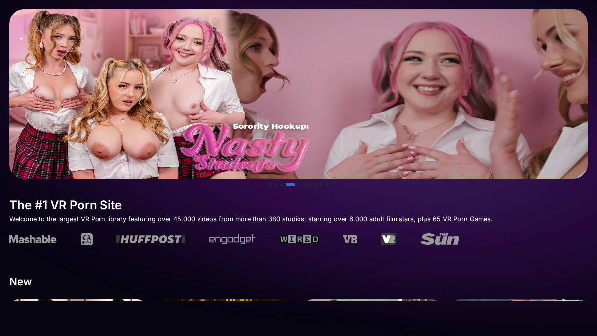 VRPorn サイトプレビュー